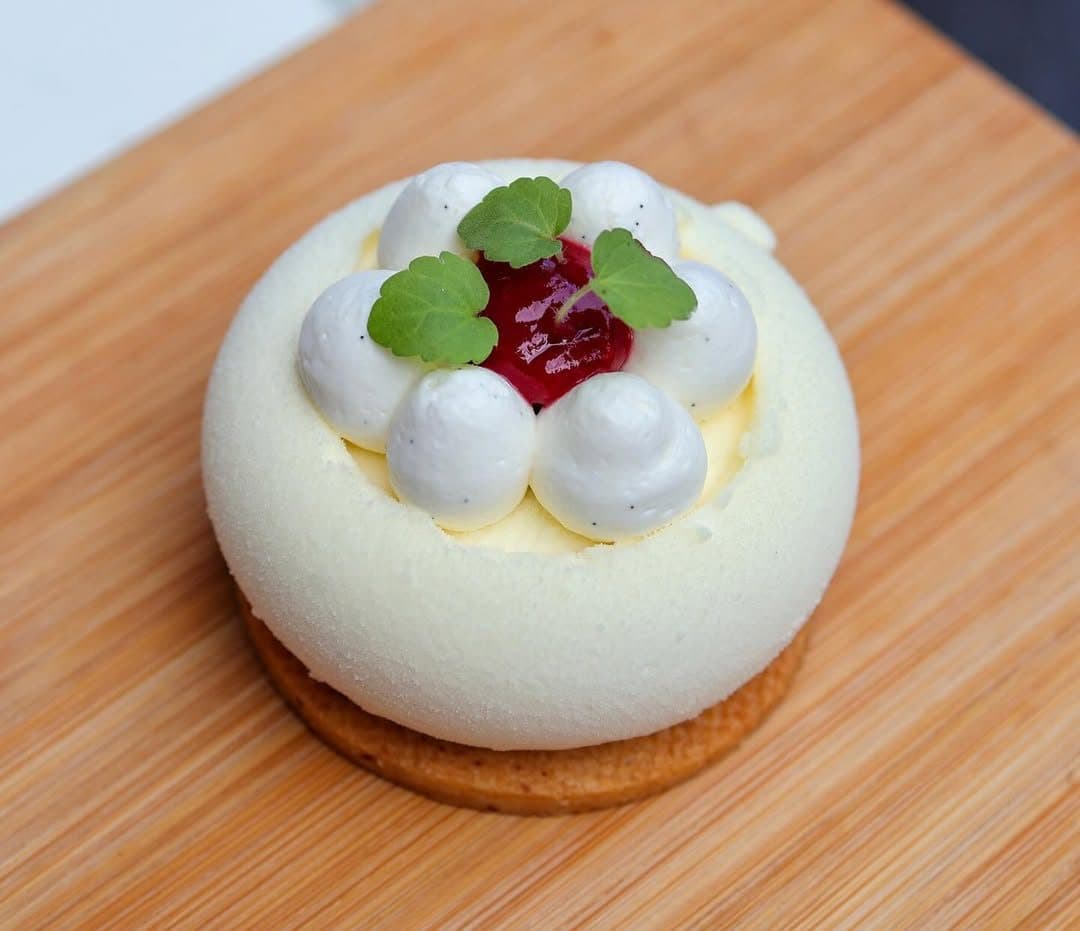 Dôme Vanille Framboise