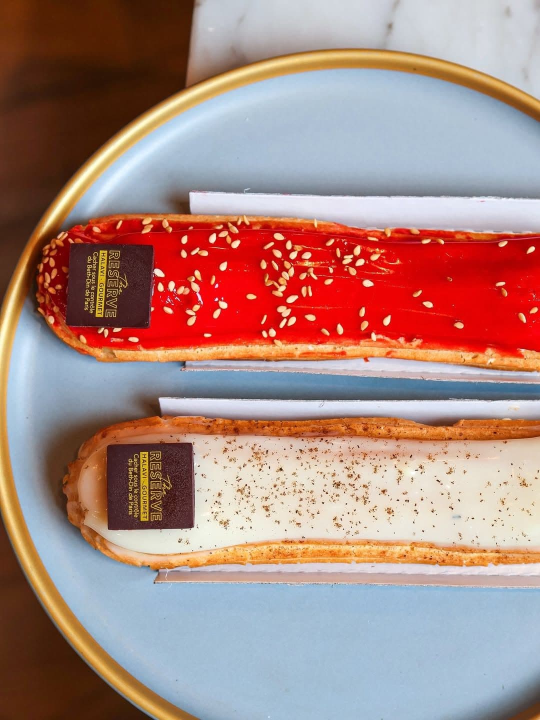 Éclairs Fruits Rouges & Vanille
