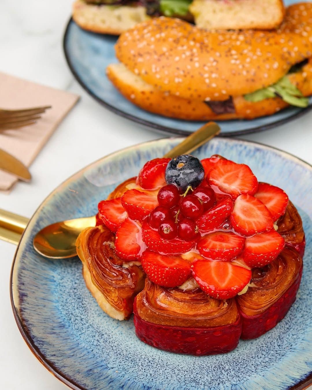 Brioche Fruits Rouges