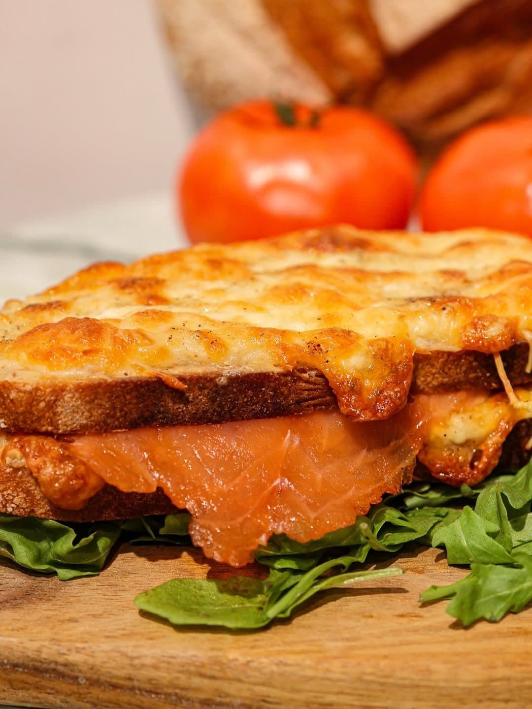 Croque Saumon